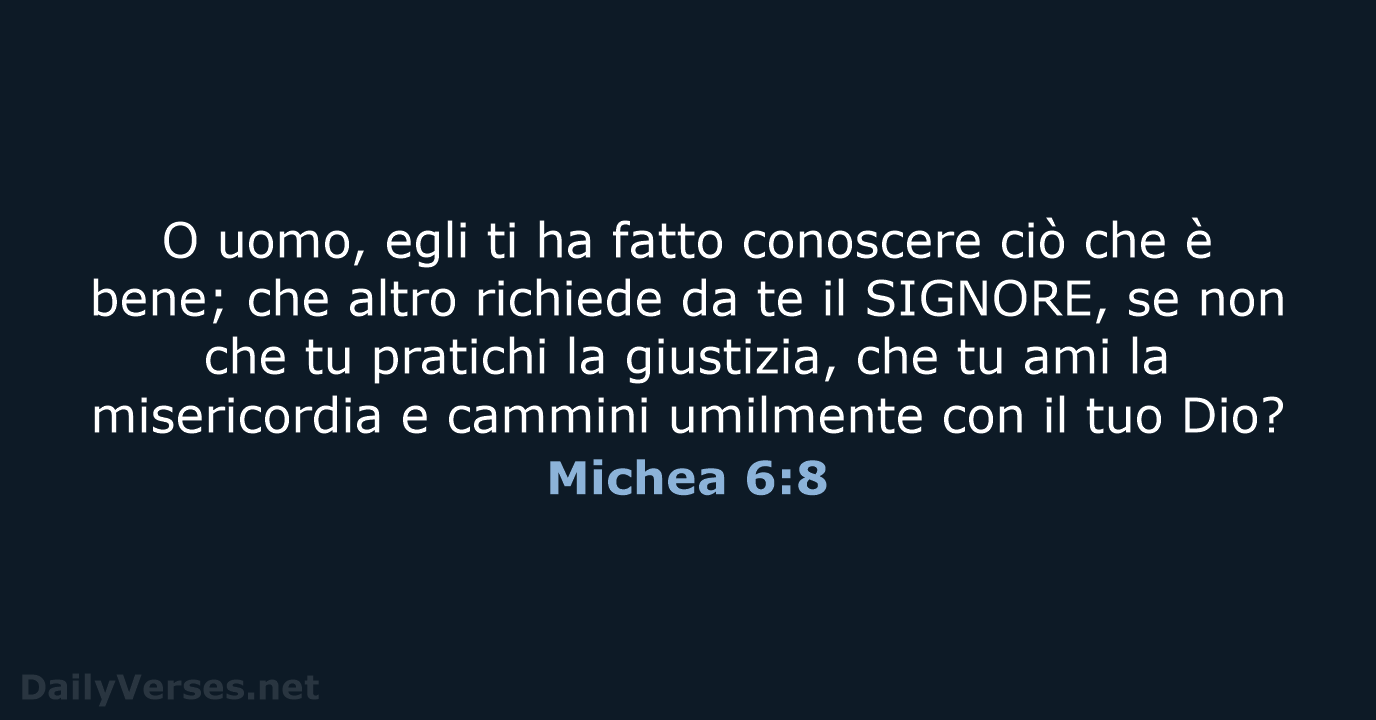 Michea 6:8 - NR06