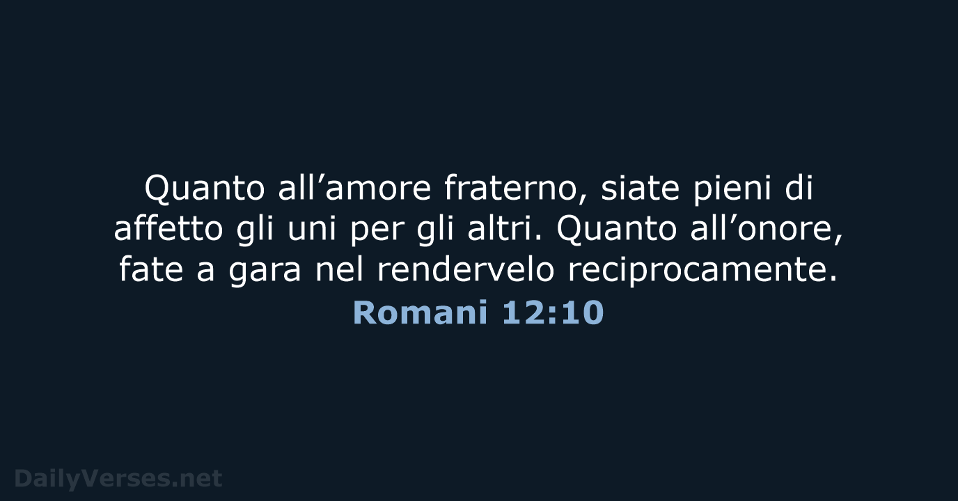 Romani 12:10 - NR06