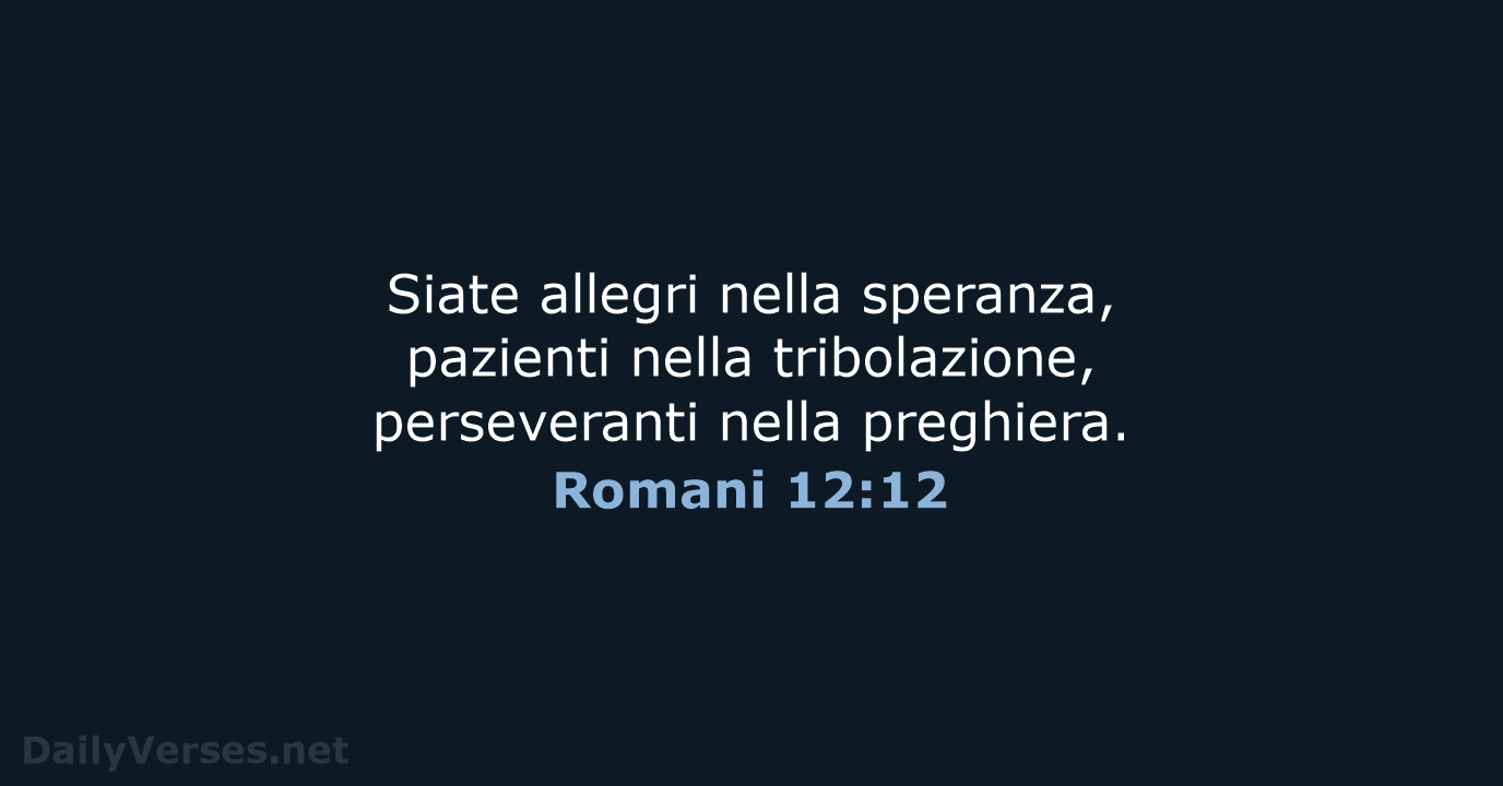 Romani 12:12 - NR06