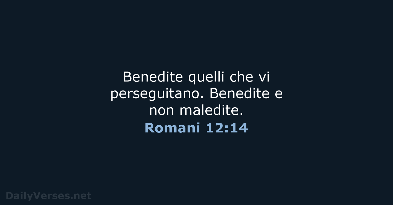 Romani 12:14 - NR06