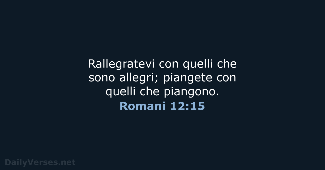 Romani 12:15 - NR06