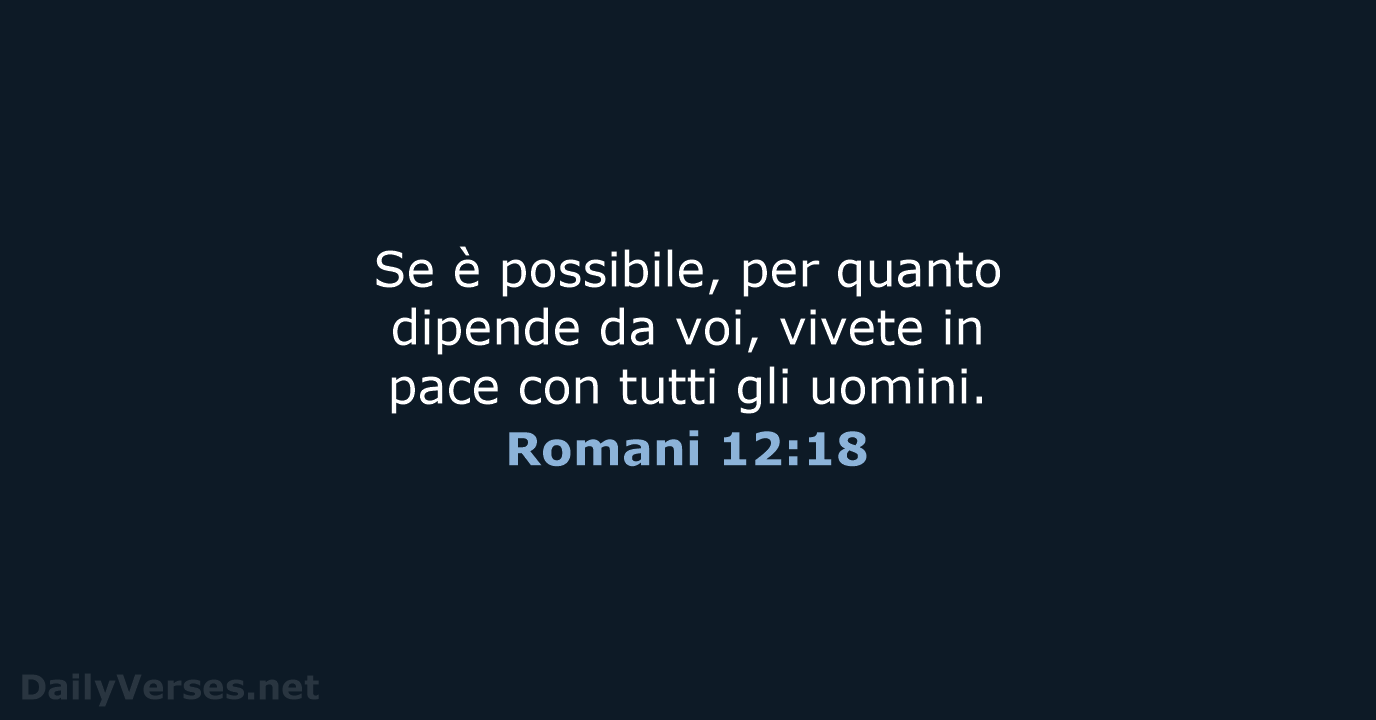 Romani 12:18 - NR06