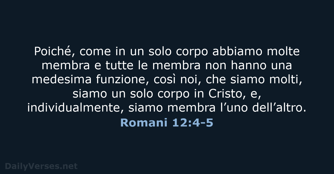 Romani 12:4-5 - NR06