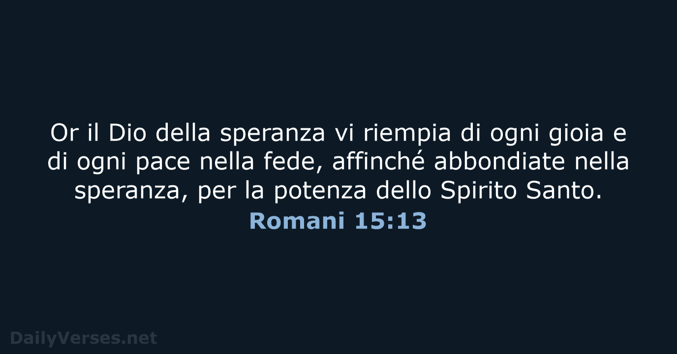 Romani 15:13 - NR06