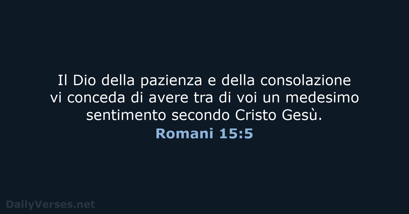 Romani 15:5 - NR06
