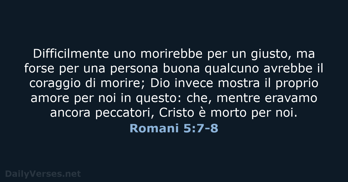 Romani 5:7-8 - NR06