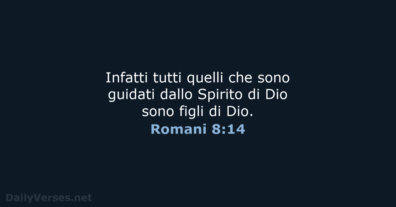 Romani 8:14 - NR06