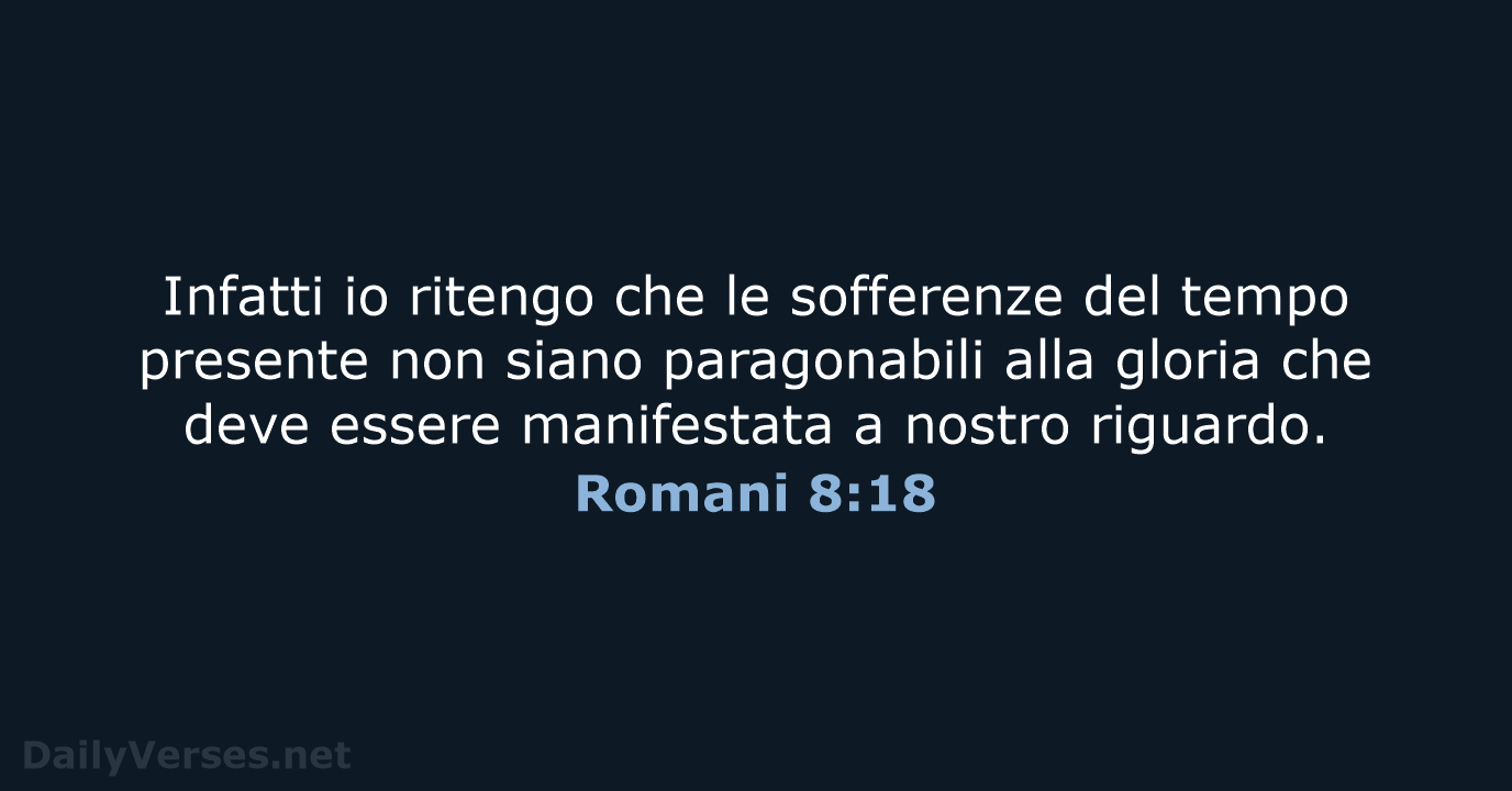 Romani 8:18 - NR06