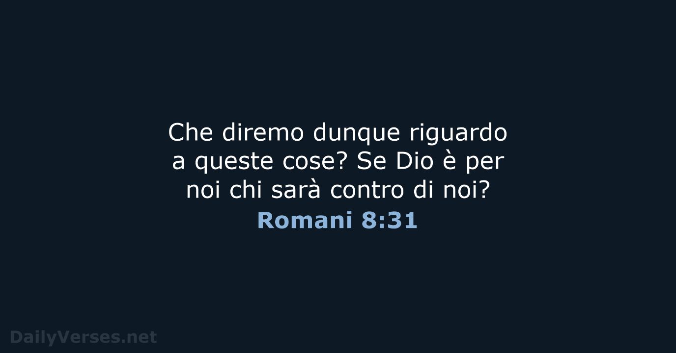 Romani 8:31 - NR06