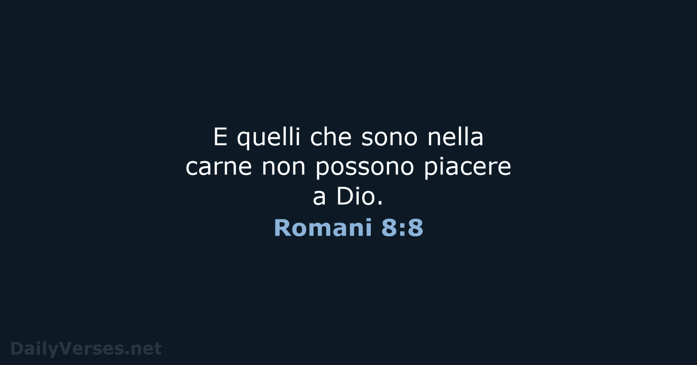 Romani 8:8 - NR06