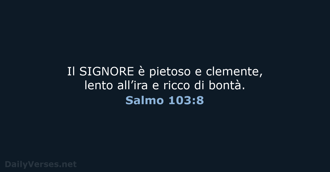 Salmo 103:8 - NR06