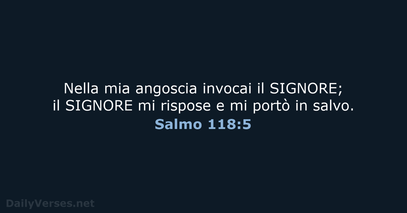 Salmo 118:5 - NR06