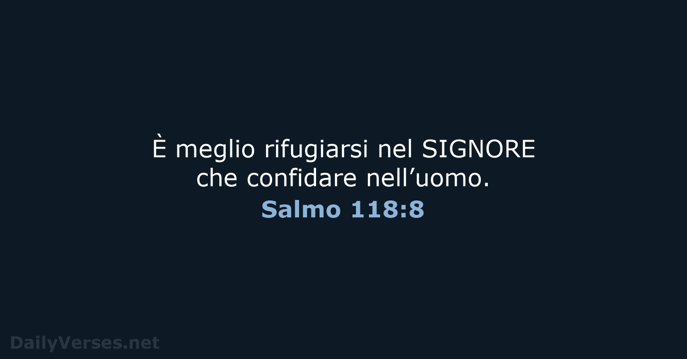 Salmo 118:8 - NR06