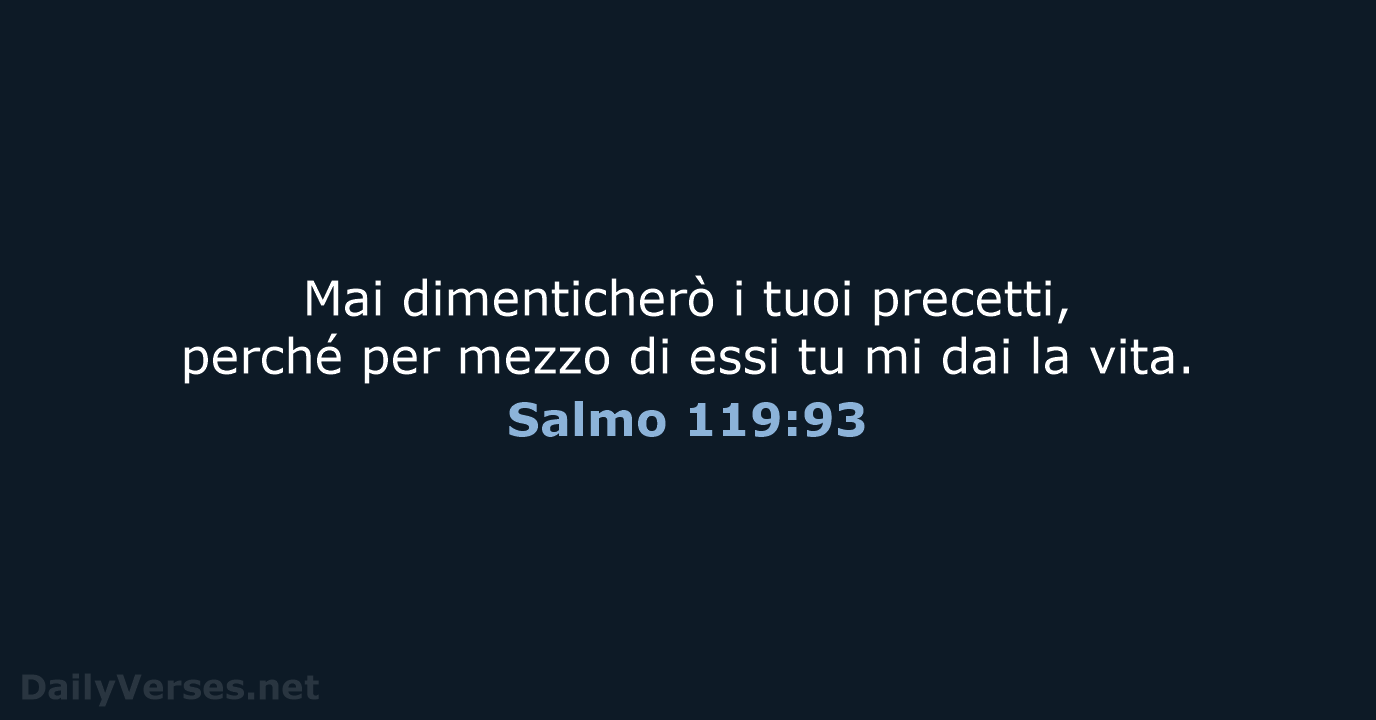 Salmo 119:93 - NR06