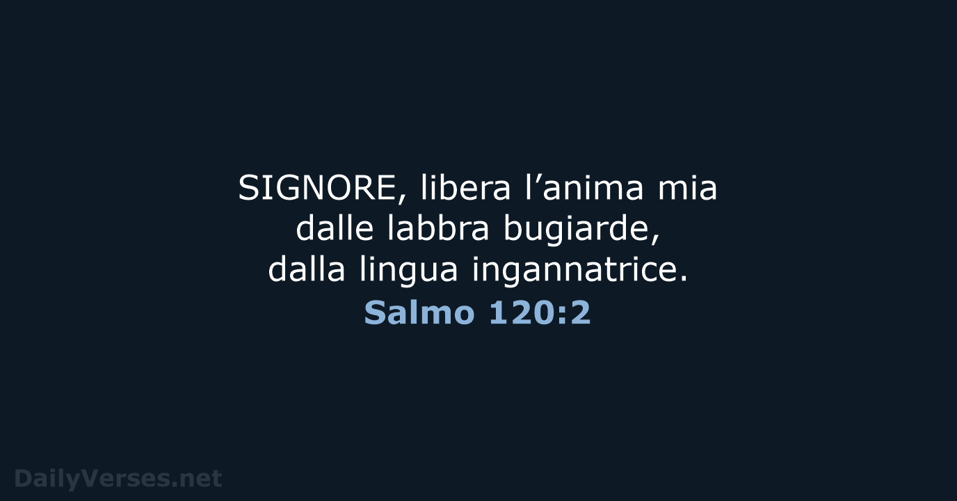 Salmo 120:2 - NR06