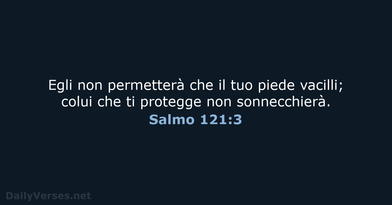 Salmo 121:3 - NR06