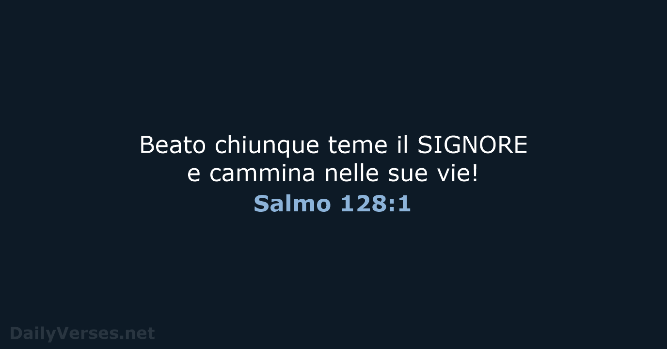 Salmo 128:1 - NR06