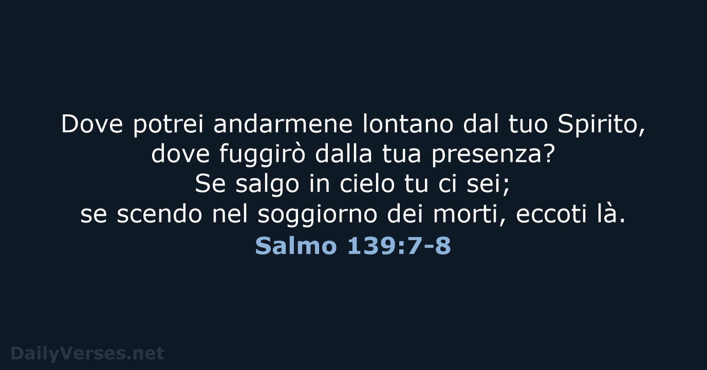 Salmo 139:7-8 - NR06