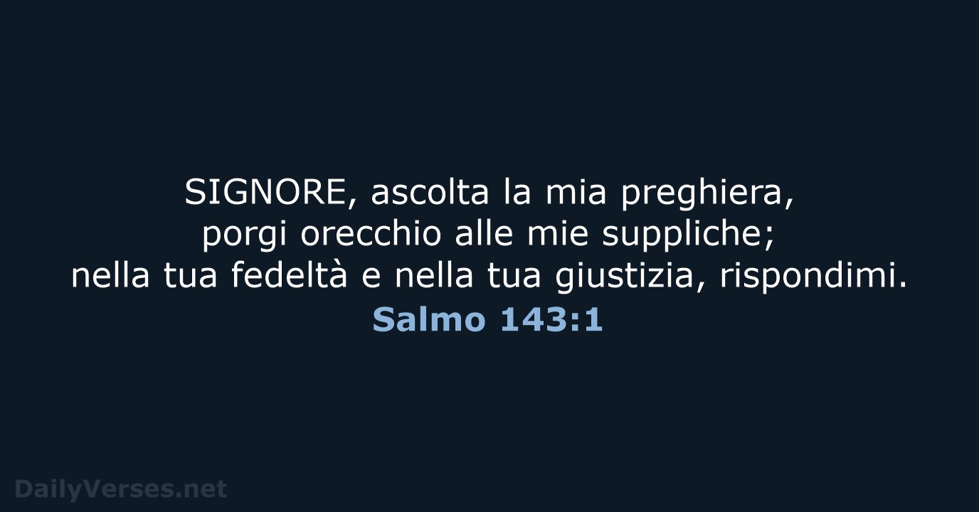 Salmo 143:1 - NR06