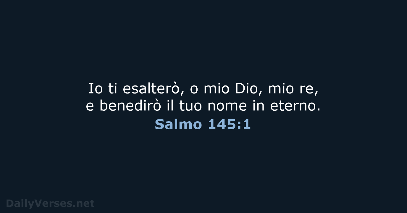 Salmo 145:1 - NR06