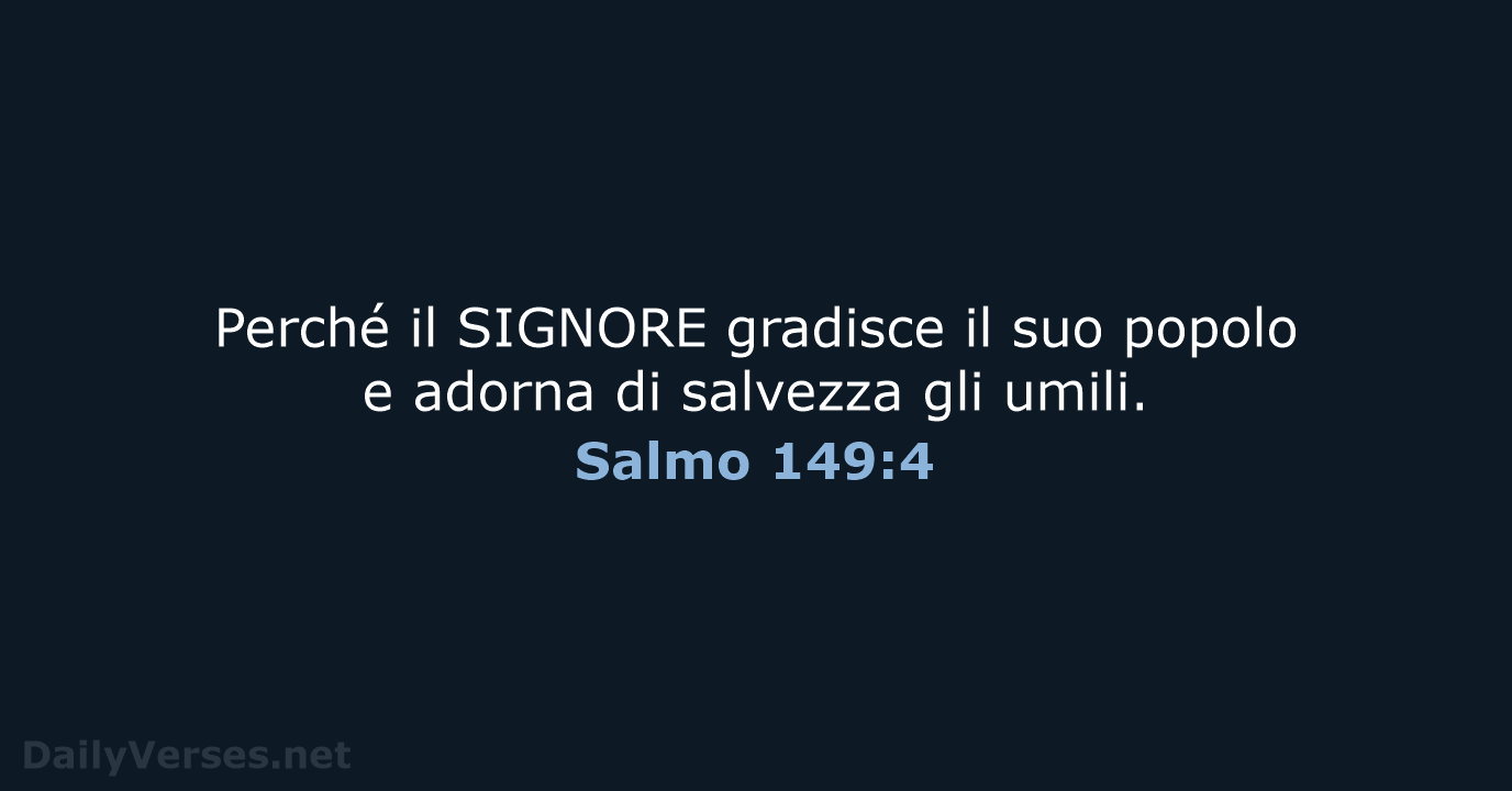 Salmo 149:4 - NR06