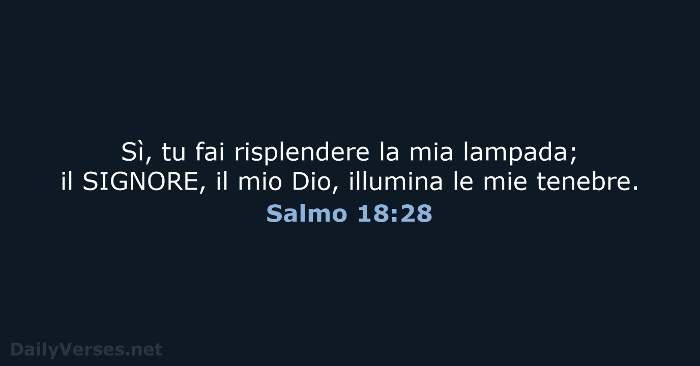 Salmo 18:28 - NR06