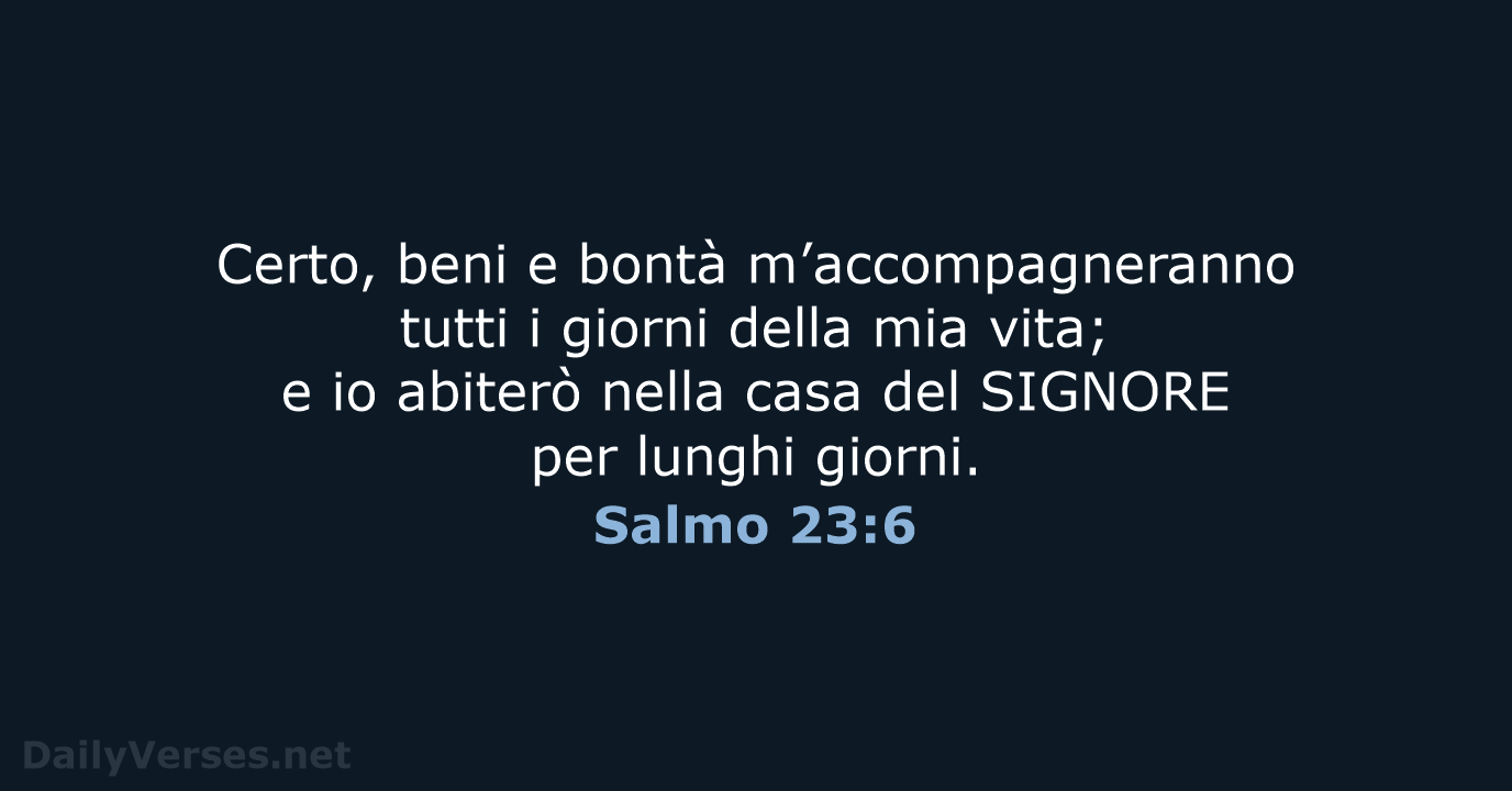 Salmo 23:6 - NR06