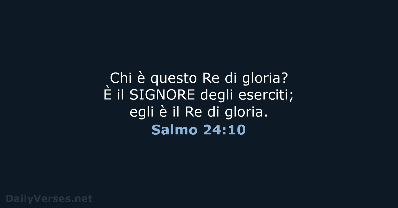 Salmo 24:10 - NR06