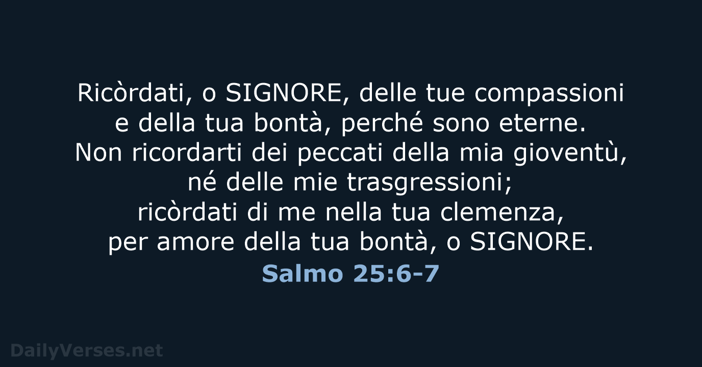 Salmo 25:6-7 - NR06