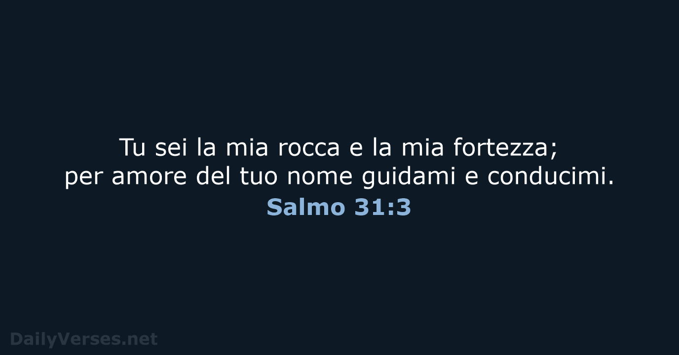 Salmo 31:3 - NR06