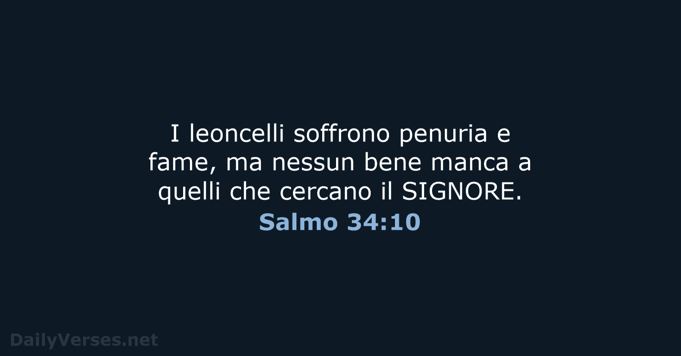 Salmo 34:10 - NR06