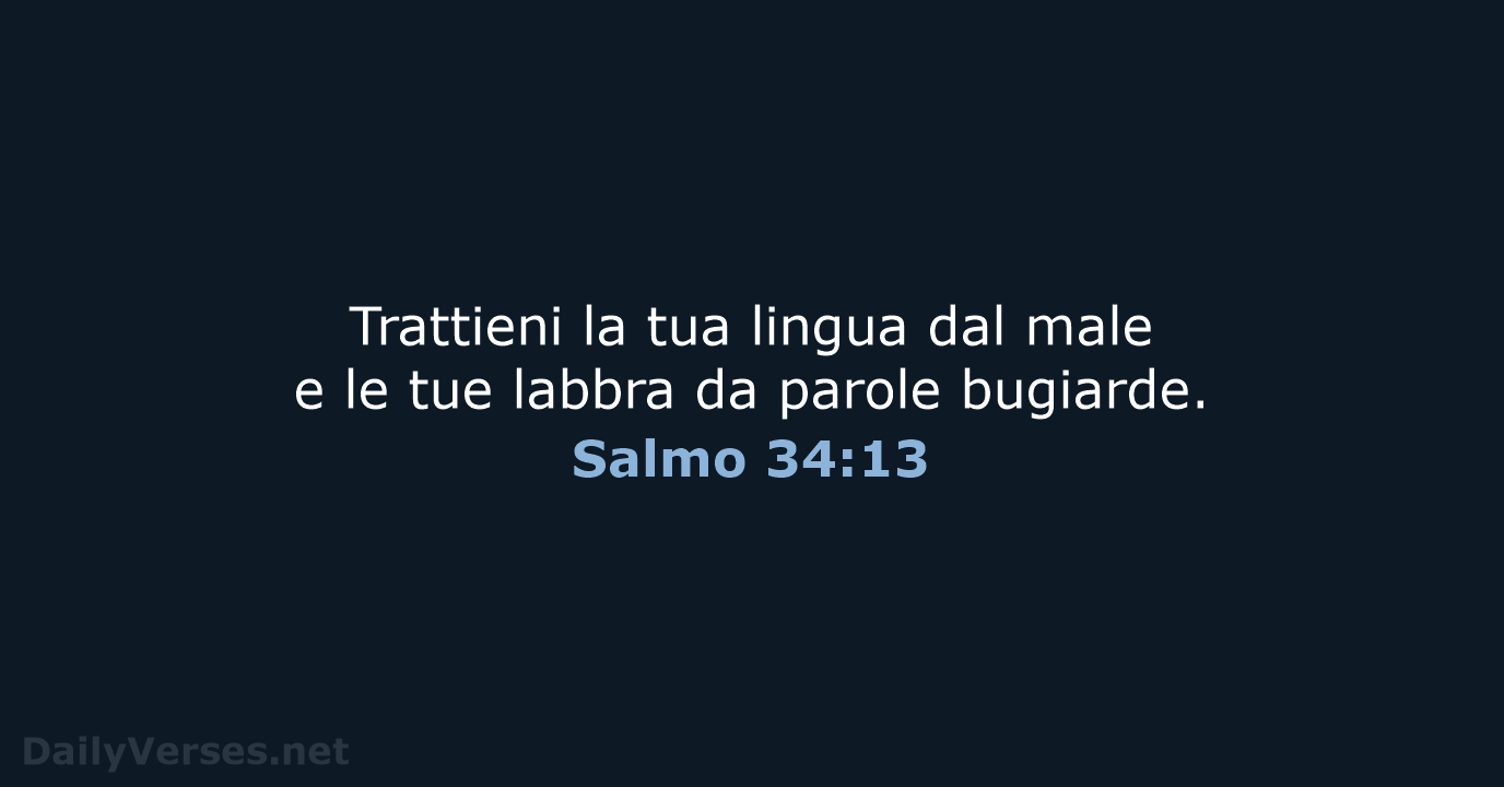 Salmo 34:13 - NR06