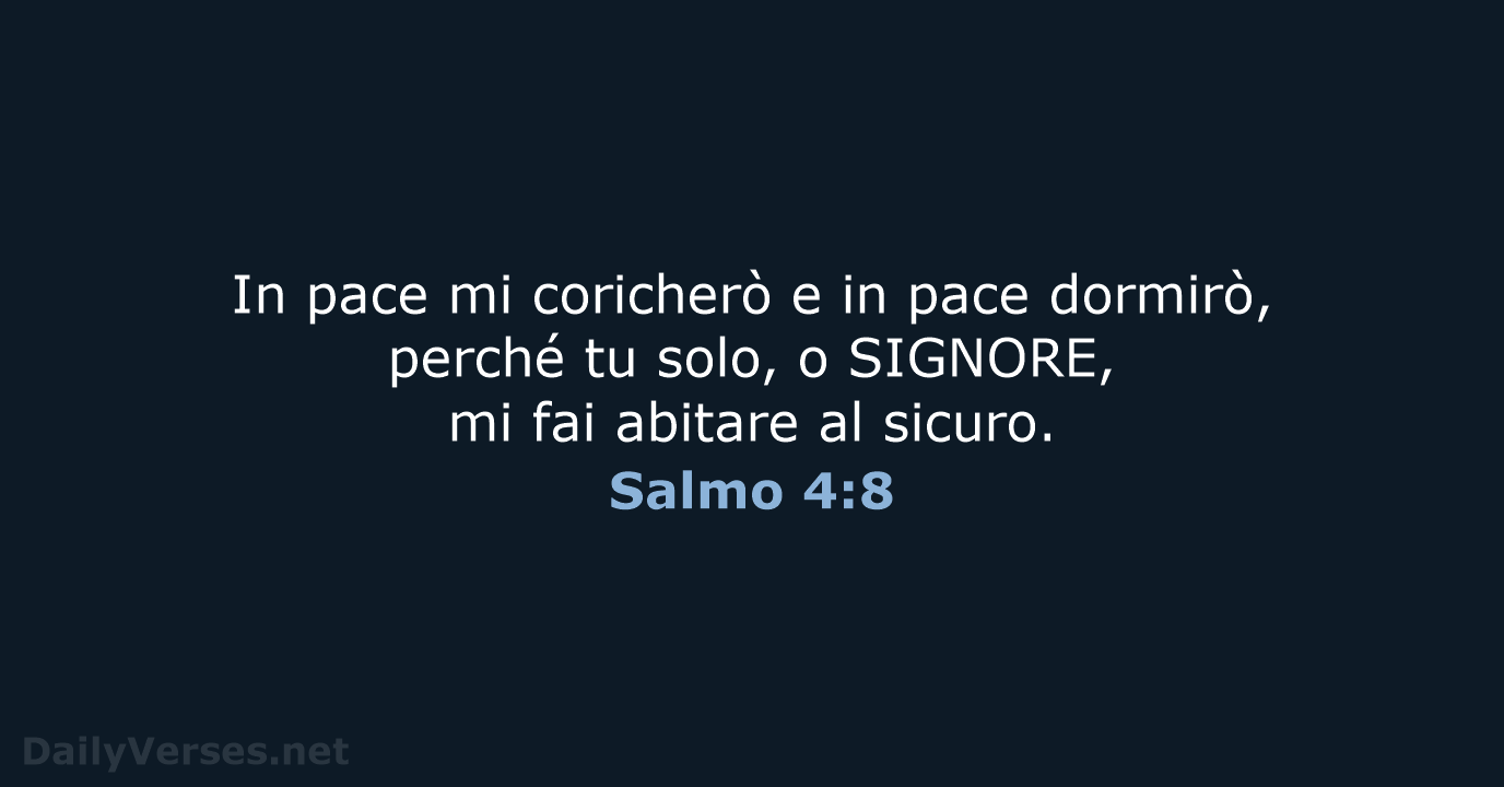 Salmo 4:8 - NR06