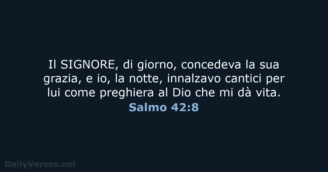 Salmo 42:8 - NR06