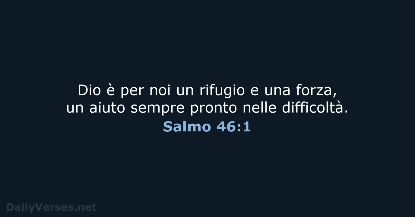 Salmo 46:1 - NR06