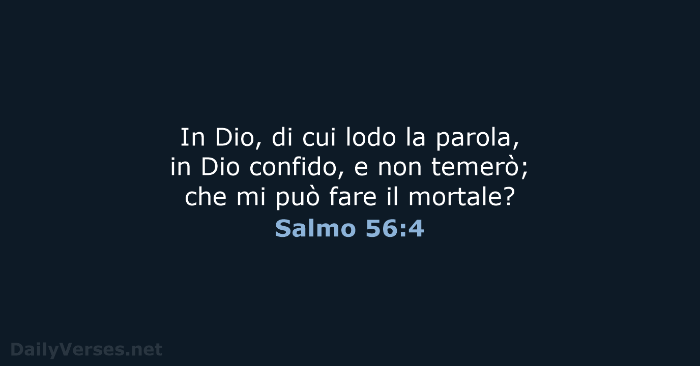 Salmo 56:4 - NR06