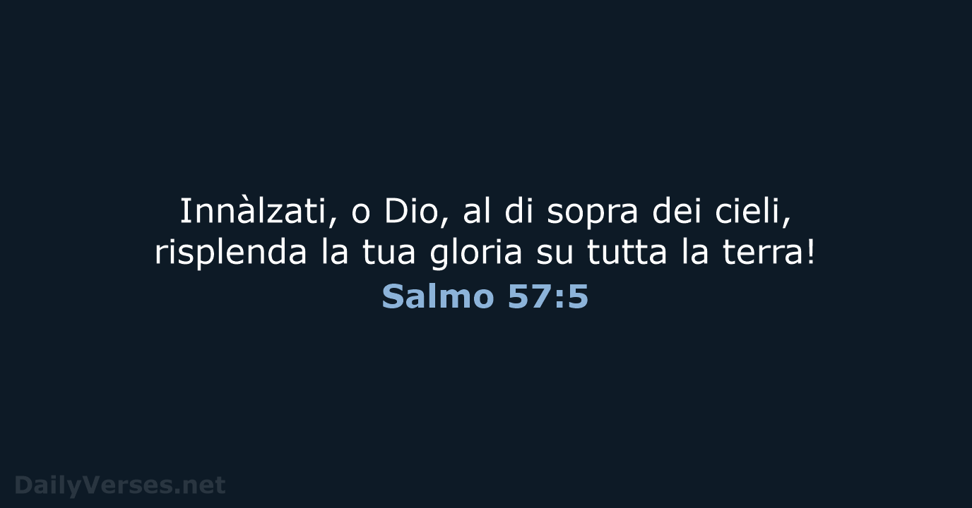 Salmo 57:5 - NR06