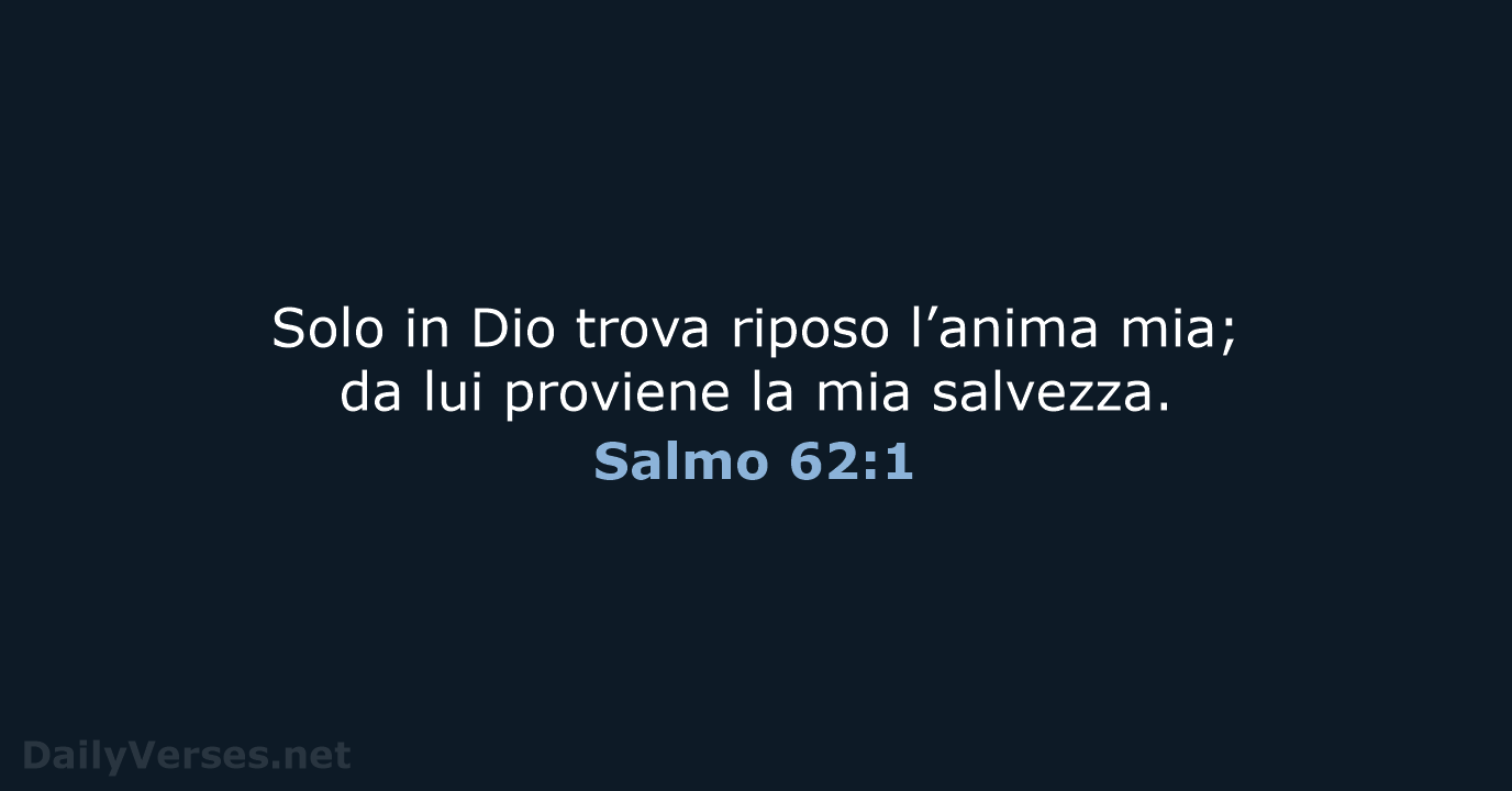 Salmo 62:1 - NR06