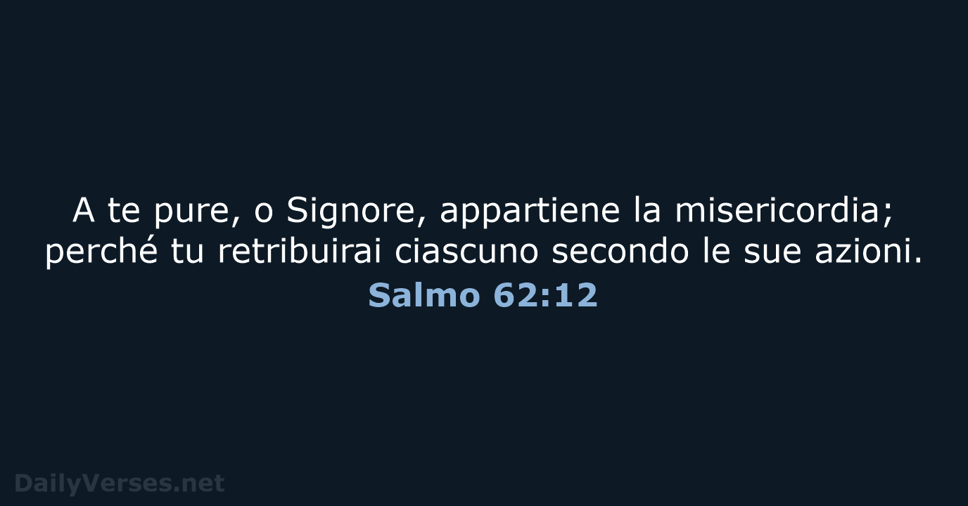 Salmo 62:12 - NR06