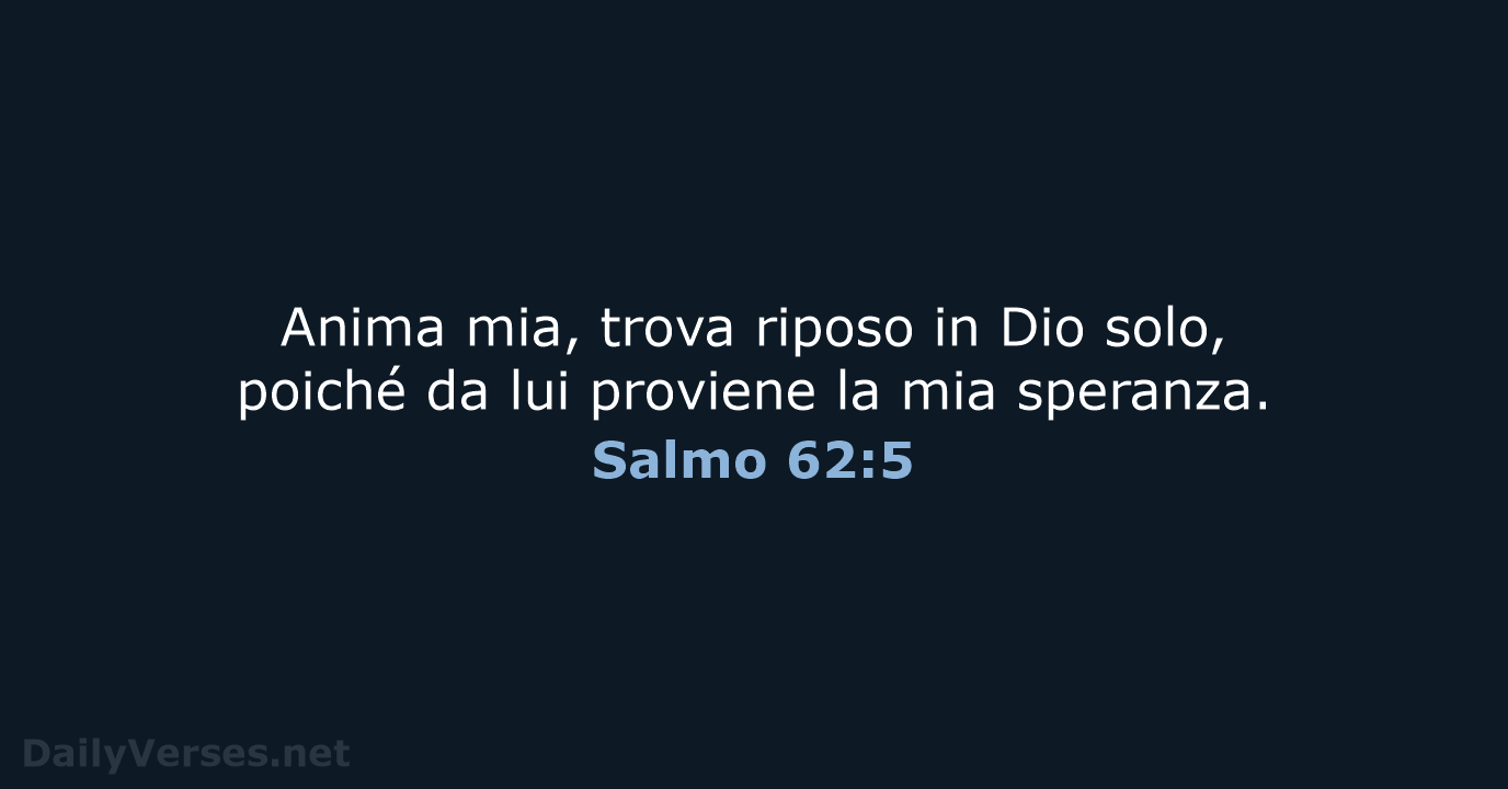 Salmo 62:5 - NR06