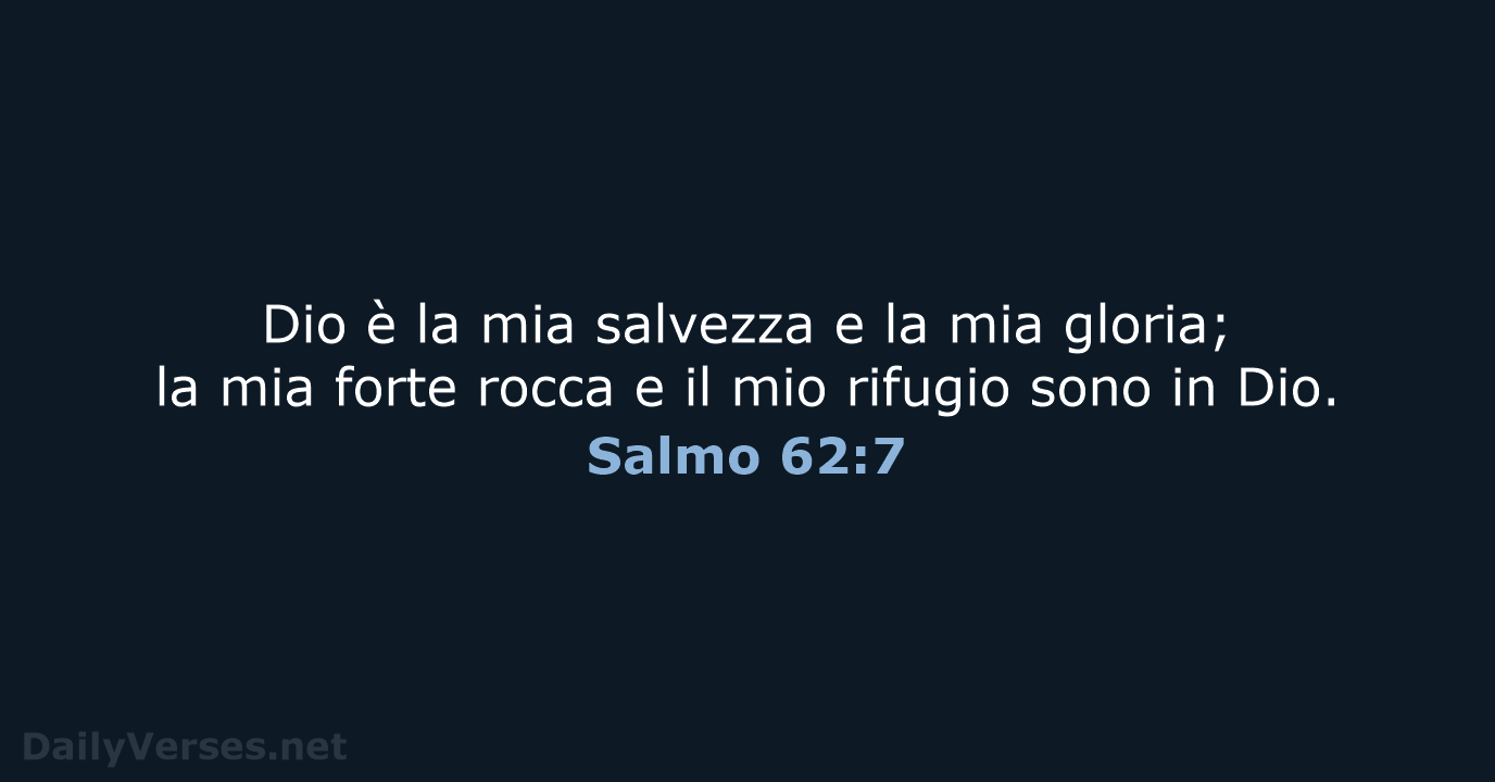 Salmo 62:7 - NR06
