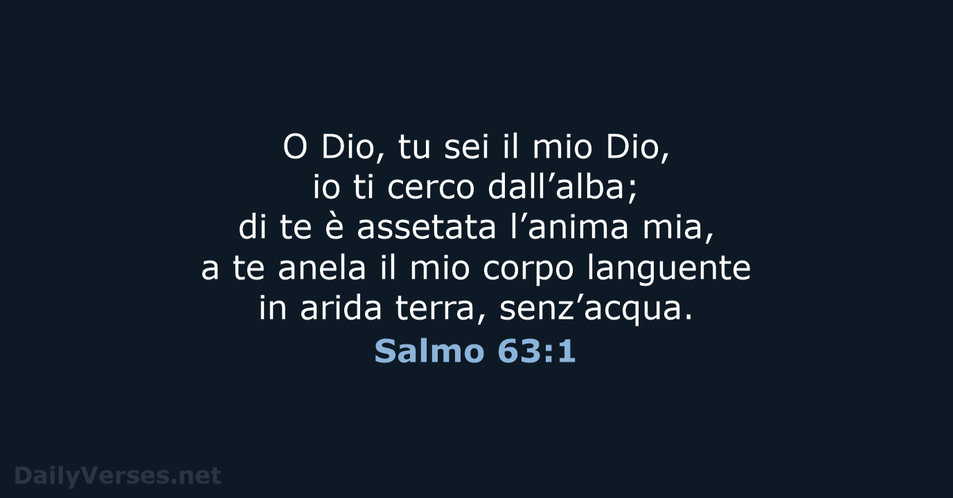 Salmo 63:1 - NR06