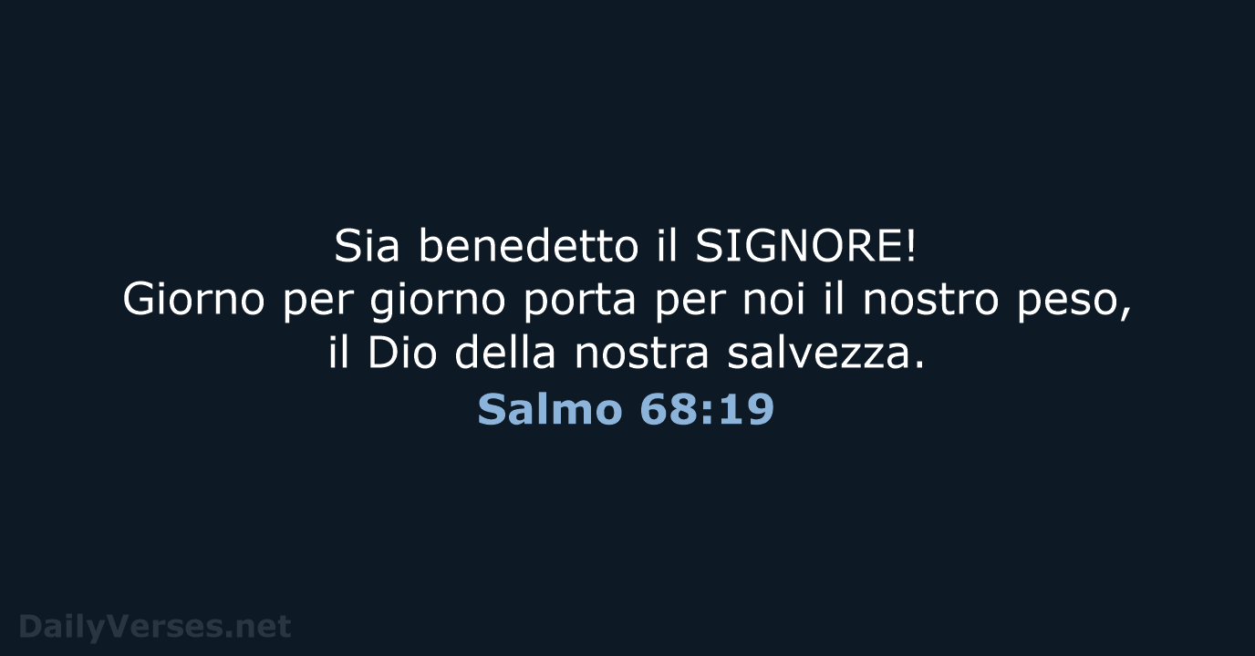 Salmo 68:19 - NR06