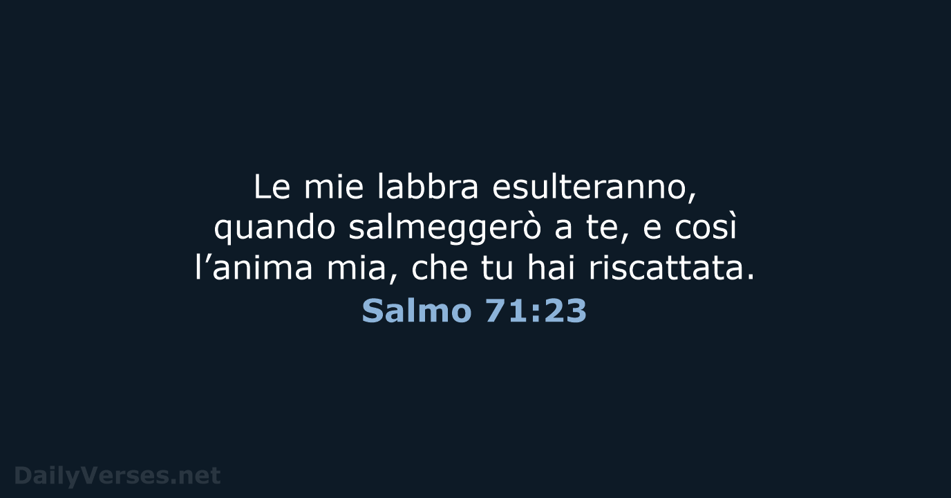 Salmo 71:23 - NR06