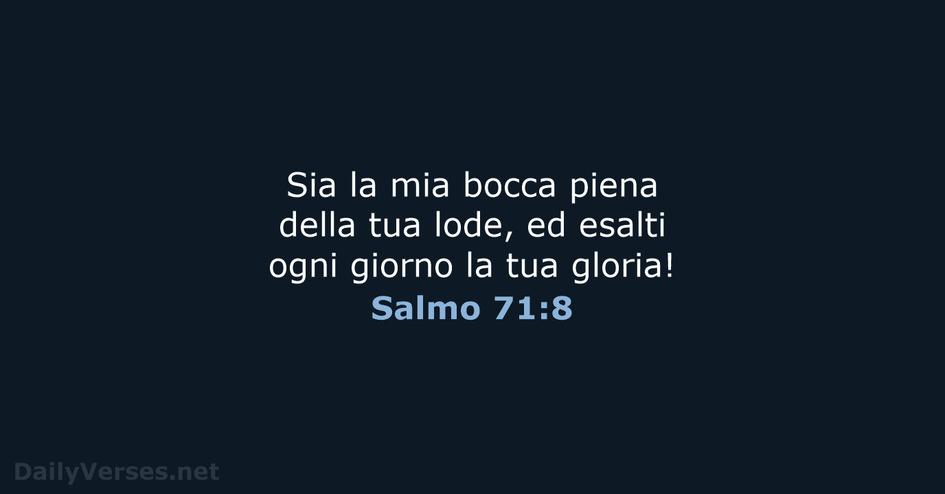 Salmo 71:8 - NR06