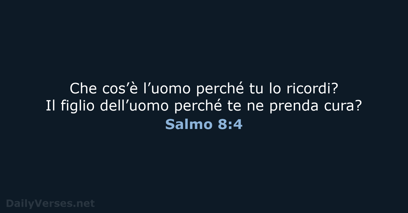 Salmo 8:4 - NR06