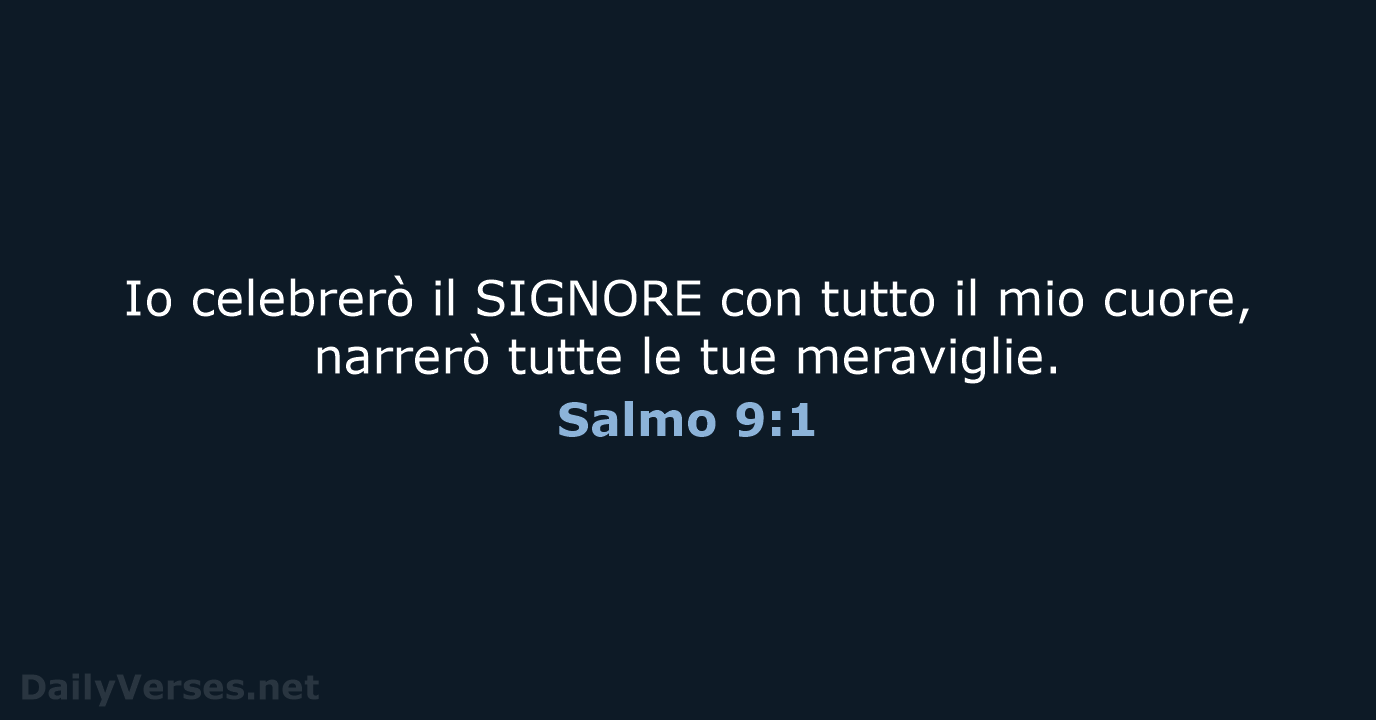 Salmo 9:1 - NR06