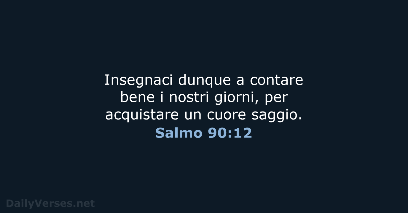 Salmo 90:12 - NR06