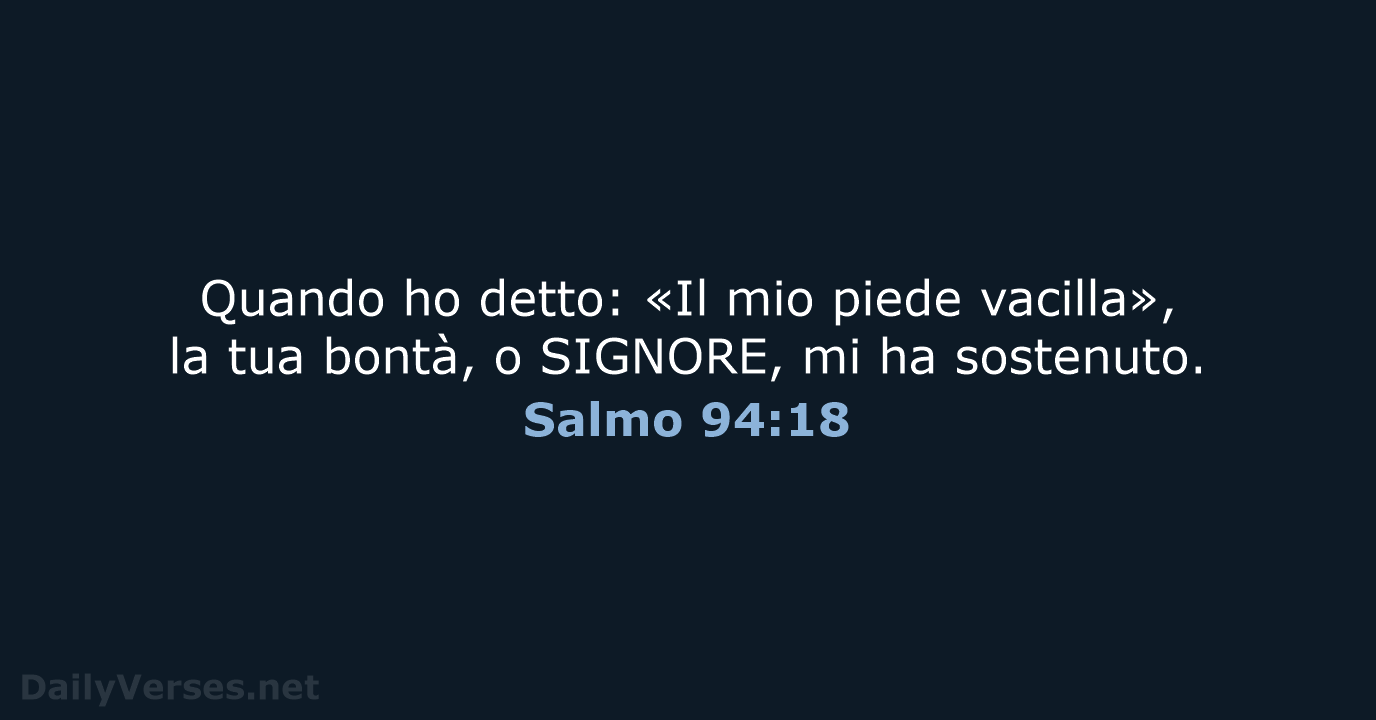 Salmo 94:18 - NR06