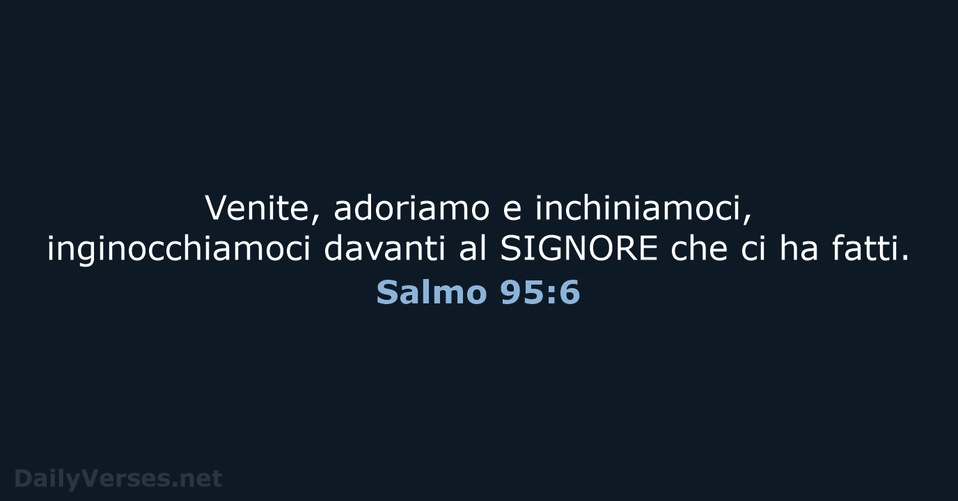 Salmo 95:6 - NR06